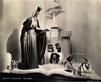(DEPARTMENT STORE WINDOWS) A select group of 12 department store window displays designed by Worsinger, all in New York City,